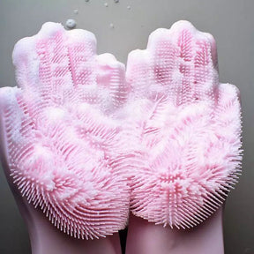 Silicon Washing Gloves | Rubber Dish Washing Gloves