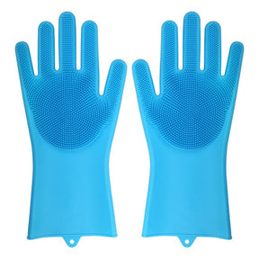 Silicon Washing Gloves | Rubber Dish Washing Gloves