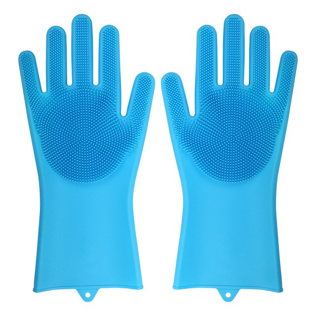 Silicon Washing Gloves | Rubber Dish Washing Gloves