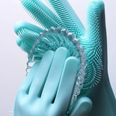 Silicon Washing Gloves | Rubber Dish Washing Gloves