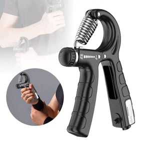 Automatic Counting Hand Grip Strengthener Adjustable Resistance Wrist Strengthener Forearm Gripper Hand Workout Squeezer Grip Strength Trainer(random Colour)