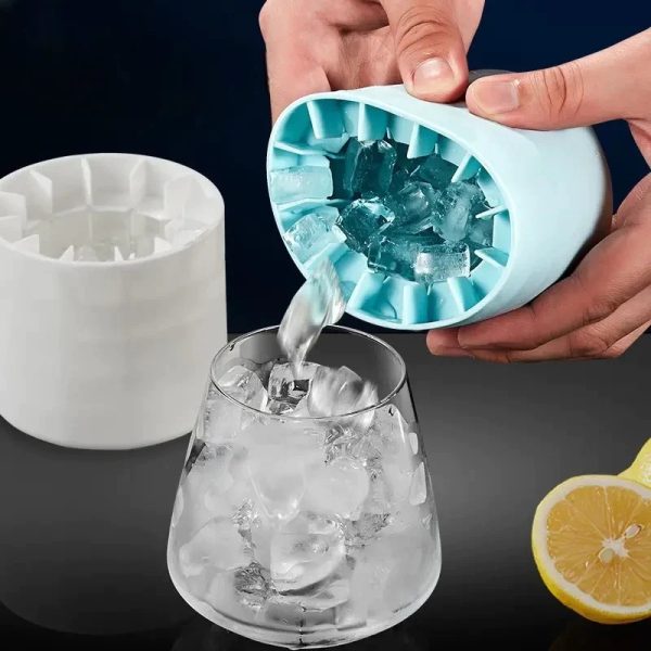 Silicone Creative Ice Cube Bucket